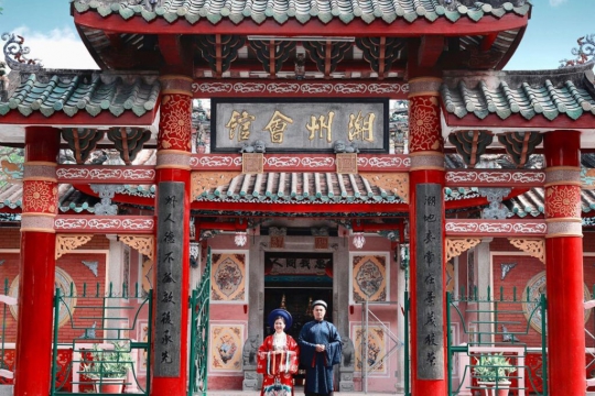 La salle d’assemblée de Trieu Chau