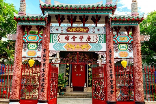 La salle d’assemblée de Quang Trieu