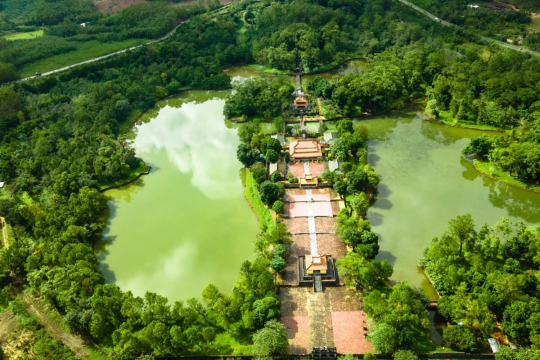 Le tombeau de Minh Mang