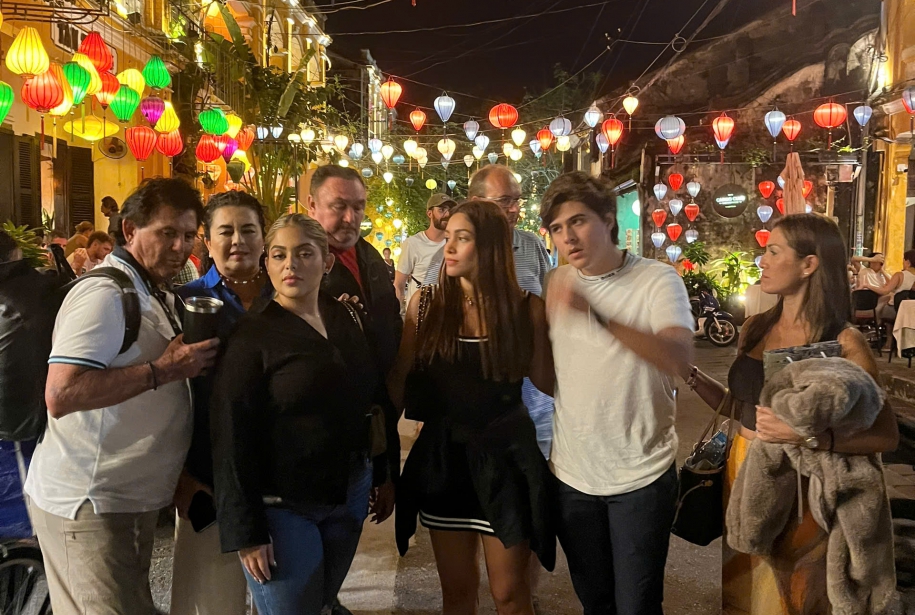 Paseo en barca redonda en Cam Thanh