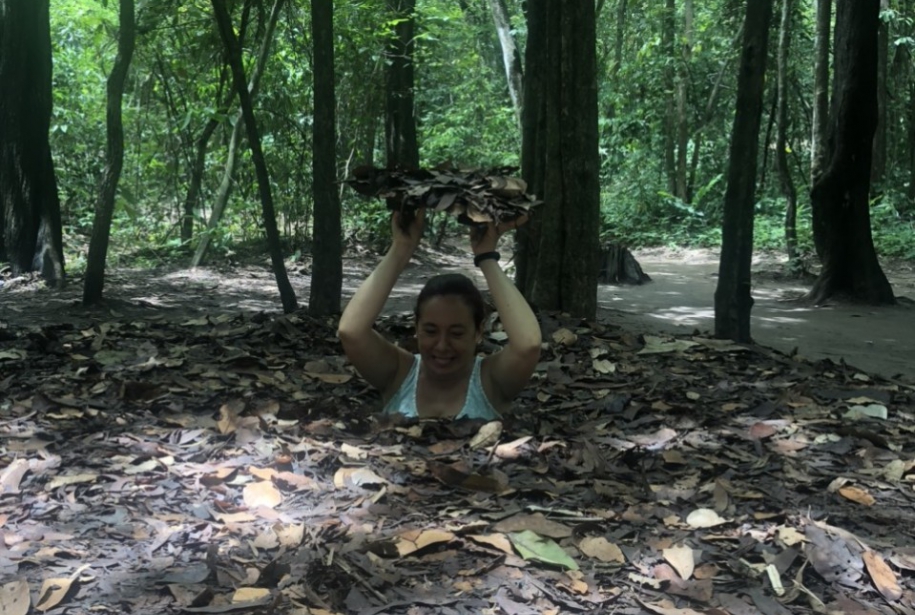 Excursión a túneles de Cu Chi con guía en español