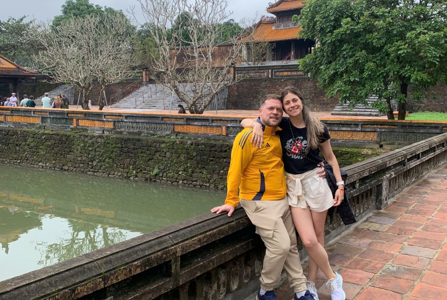 Entrada a ciudad imperial en Hue