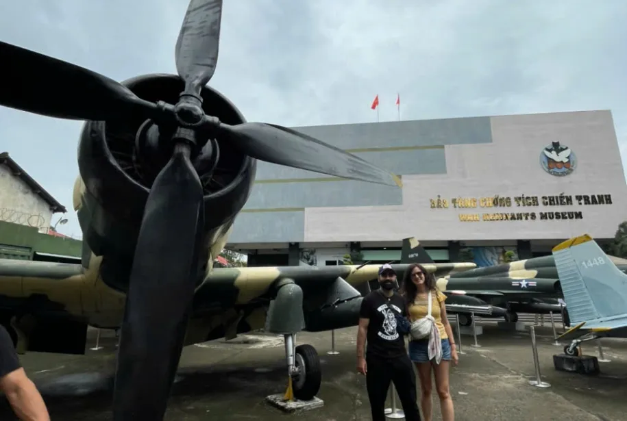 musée de guerre en Ho Chi Minh